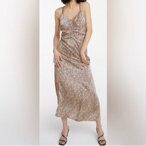 Reitmans Open Back Satin Slip Dress - Women’s size Large- New With Tags